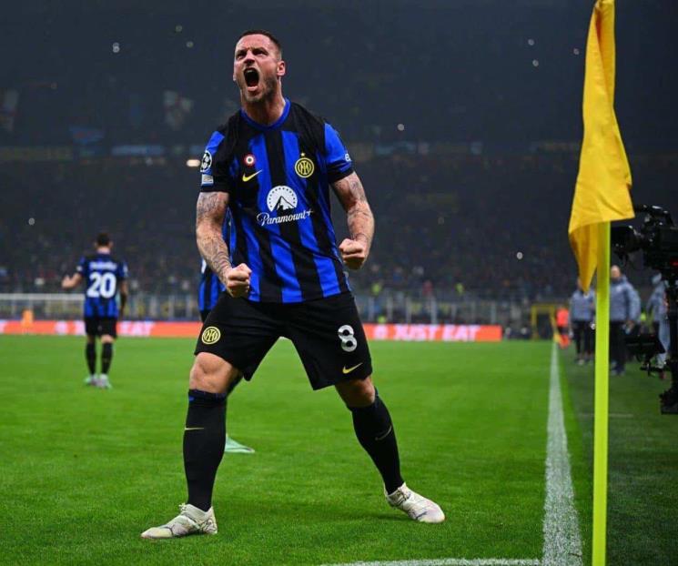 Inter de Milán vence al Atlético en la ida de octavos en Champions