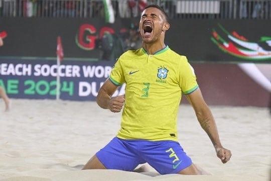 Brasil se corona campeón del mundo en el futbol de playa