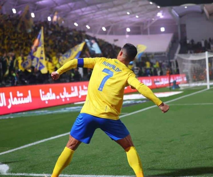 CR7 no se cansa de marcar goles en Arabia Saudita