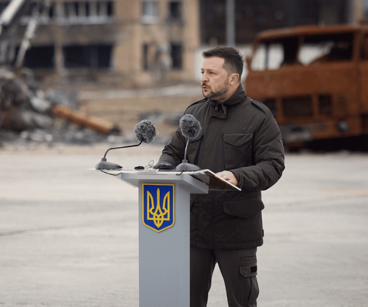 Revela Volodimir Zelensky cifra de soldados ucranianos fallecidos