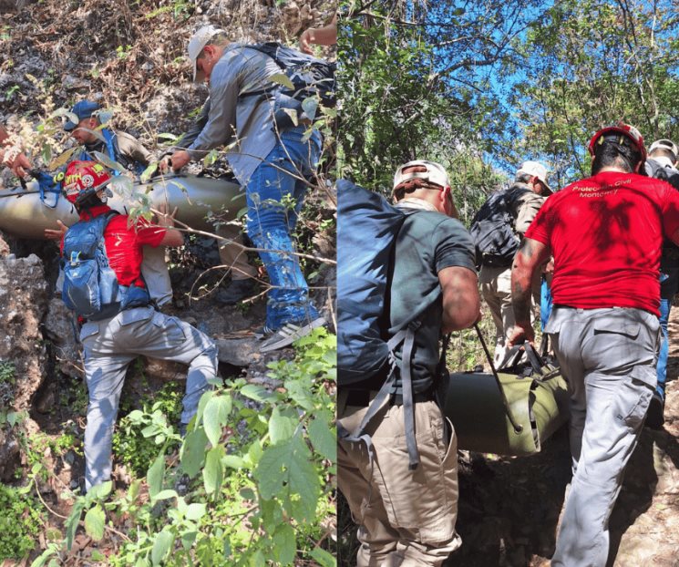Protección Civil realiza rescates en La Estanzuela y La Huasteca