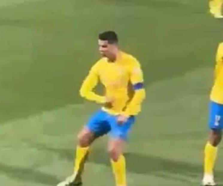 Investigan a Cristiano Ronaldo por realizar gesto obsceno