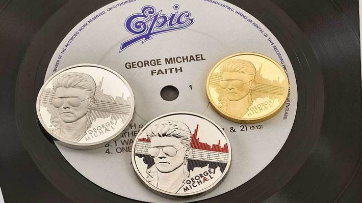 Acuñan moneda en honor de George Michael