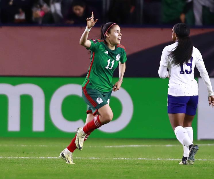 México logra resultado histórico y vence a EU en la Copa Oro femenil