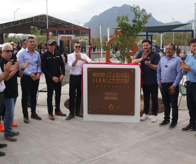 Inaugura Samuel parque público en el sector de La Alianza
