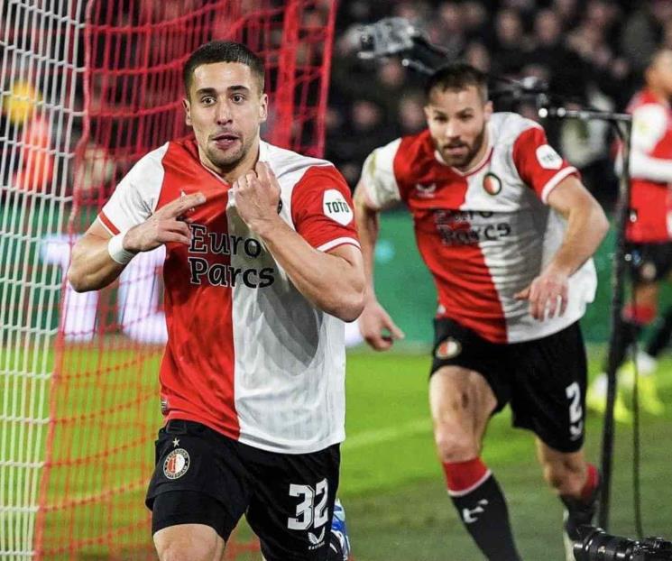 Feyenoord de Santiago Giménez jugará la final de la Copa de Holanda
