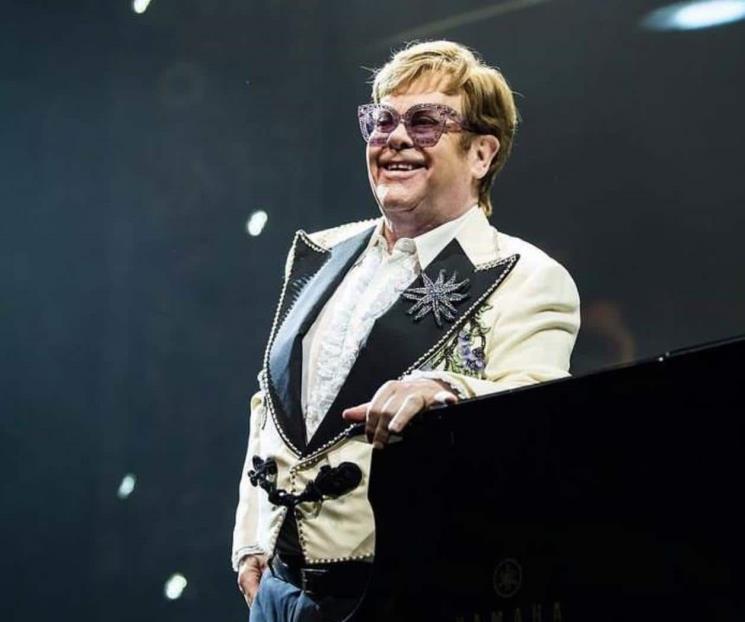 Pese a retiro de los escenarios, Elton John trabaja en nueva música