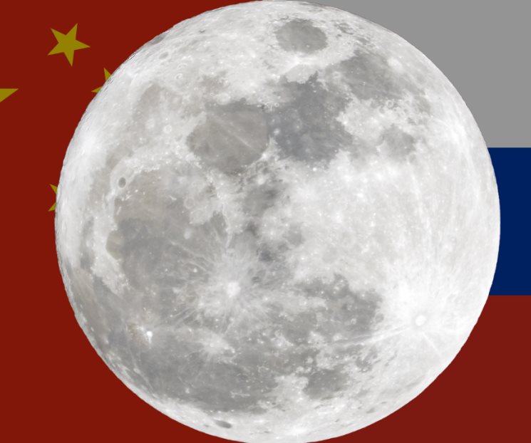 Buscan China y Rusia construir planta nuclear en la Luna