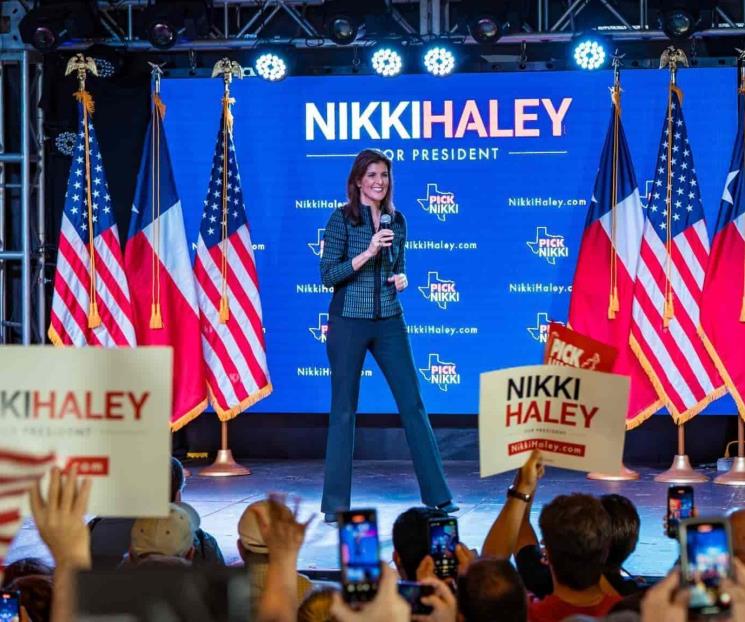 Abandona Nikki Haley contienda presidencial