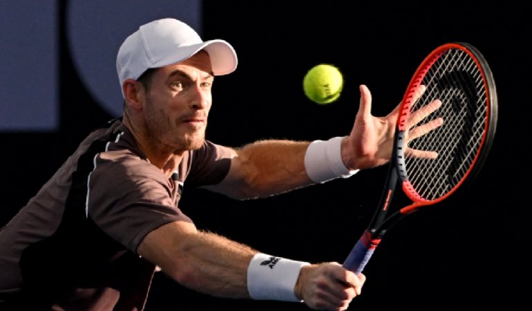 Supera Murray primera ronda del Indian Wells