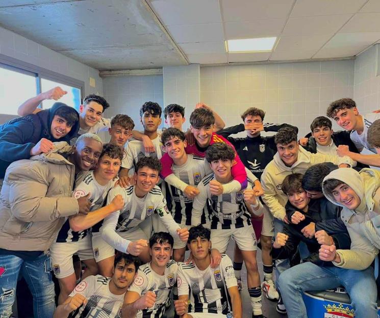Se estrenan con gol canteranos de Tigres en el CD Badajoz de España