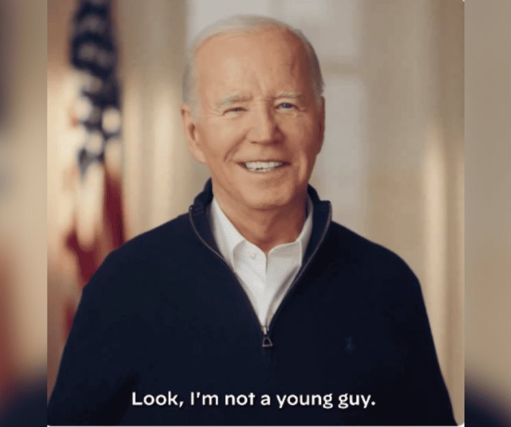 Bromea Joe Biden de su edad en video de campaña