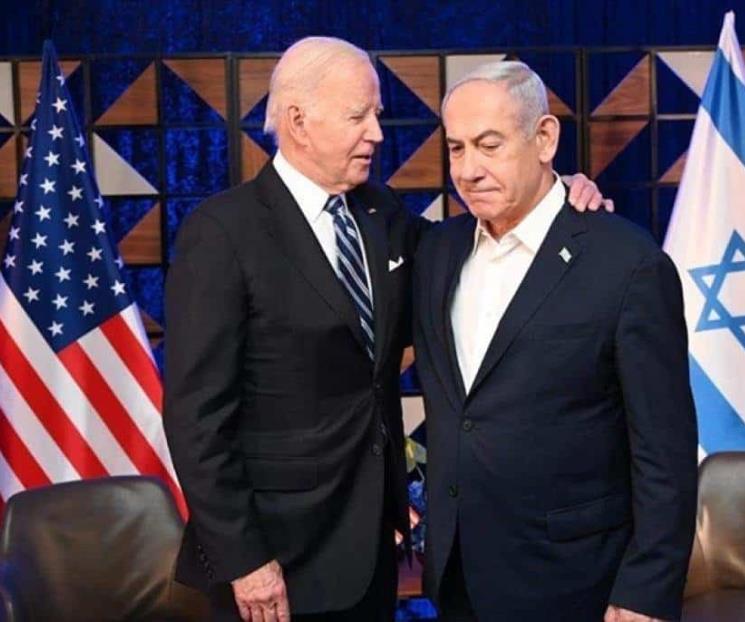Netanyahu daña más de lo que ayuda a Israel: Joe Biden