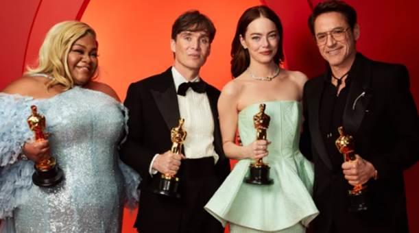Crece audiencia del Oscar gracias a "Barbenheimer"