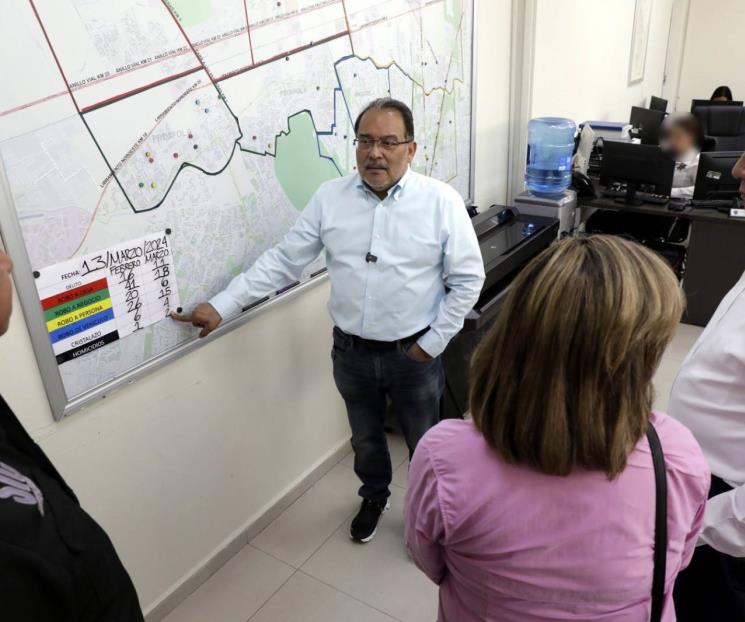 Comparte Escobedo modelo de seguridad con el alcalde de Monclova