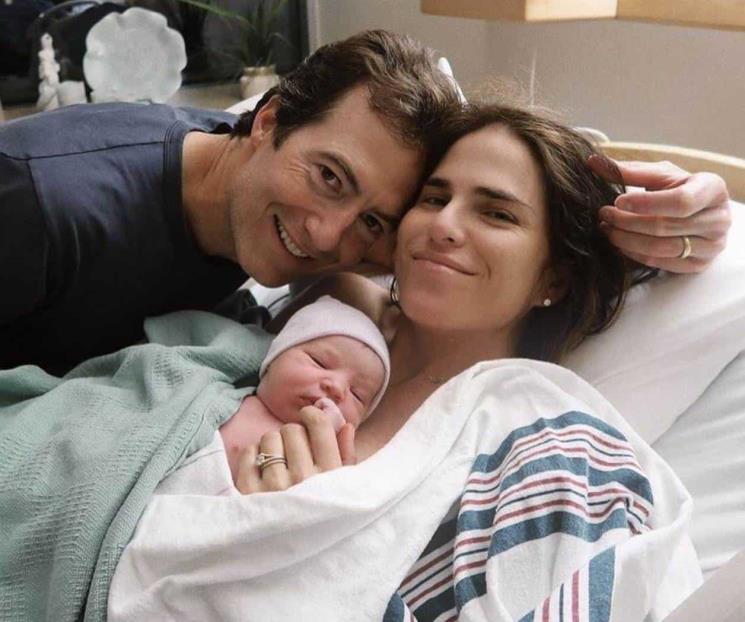 Karla Souza se convierte en mamá por tercera vez; nace Giulia