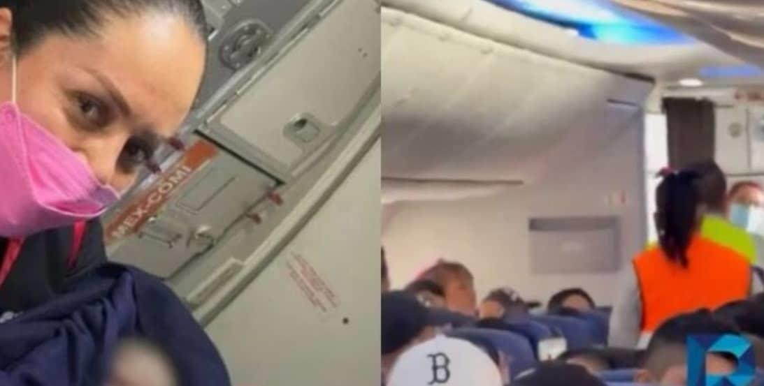 Aeroméxico premia a doctora que ayudó a nacer un bebé en avión