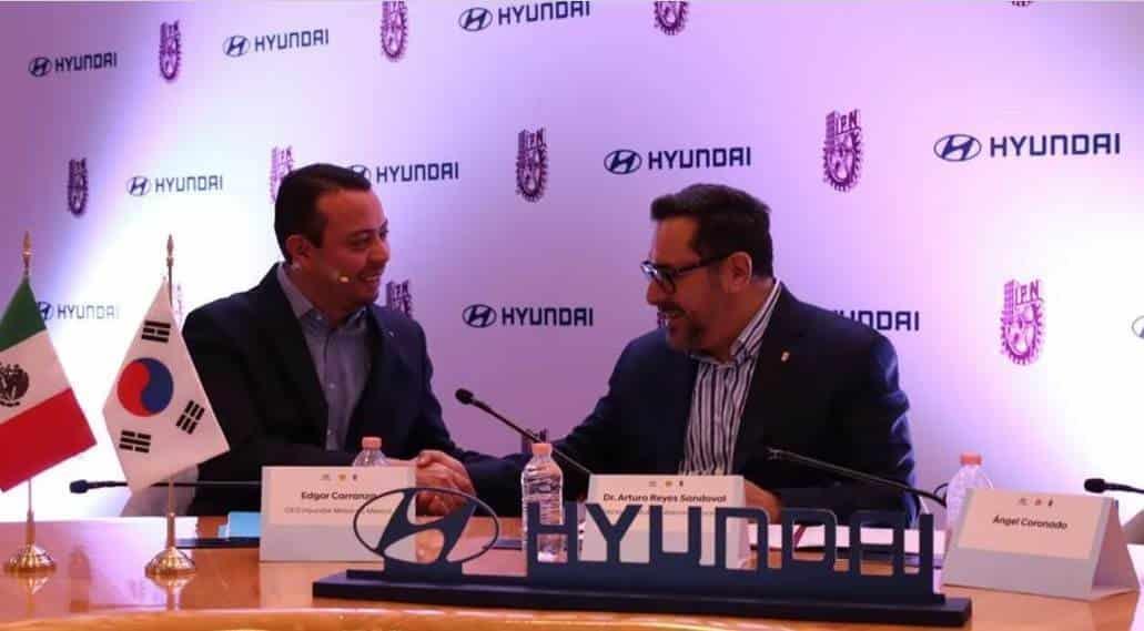 Hyundai e IPN impulsarán a nuevos ingenieros
