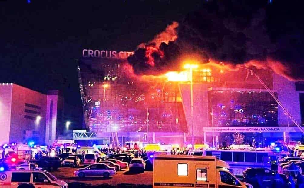 Sube a 137 cifra de muertos por atentado en concierto de Moscú