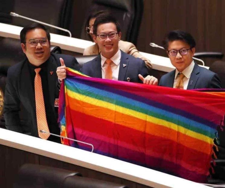 Aprueba Parlamento de Tailandia ley de matrimonio homosexual