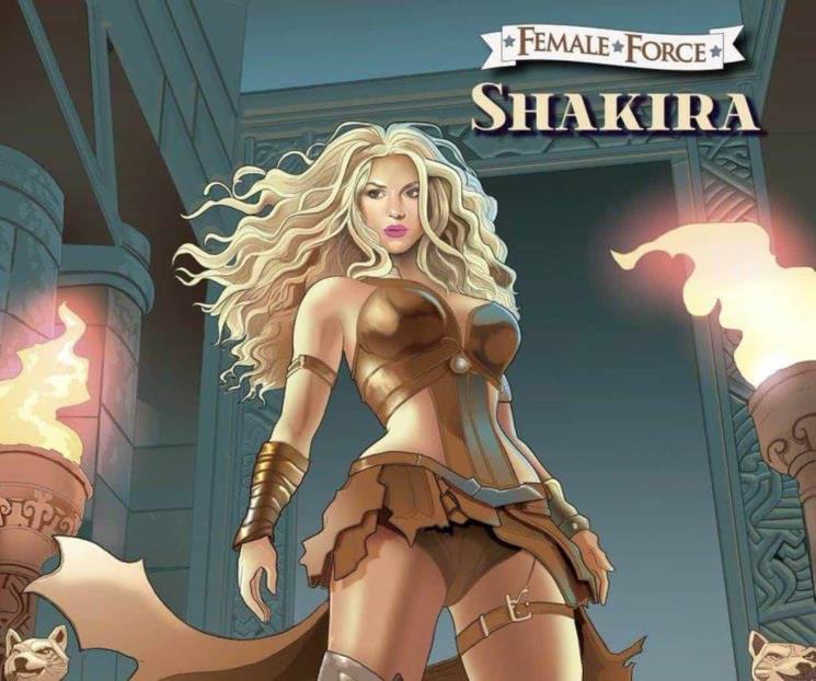 Plasman la vida de Shakira en un cómic de empoderamiento femenino