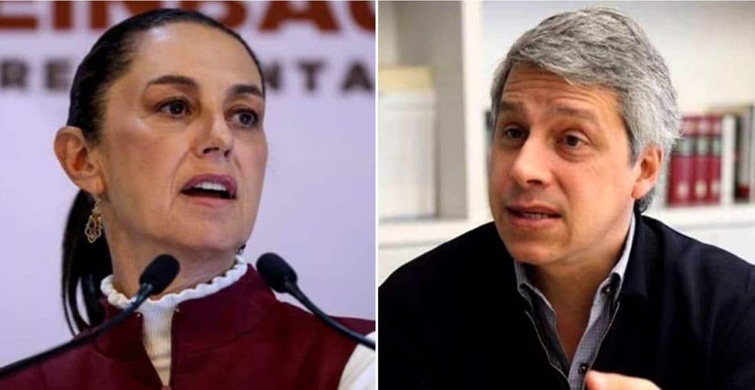 Sheinbaum y Claudio X. González se acusan de actos de corrupción