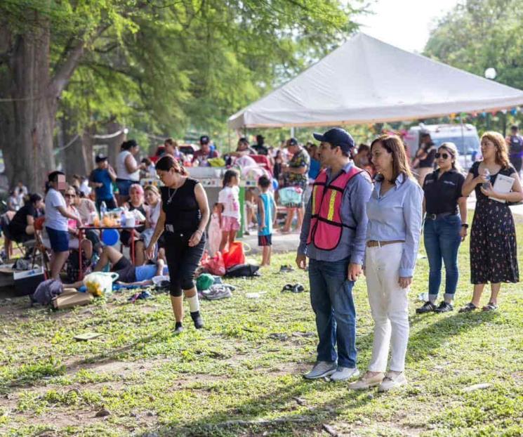 Viven guadalupenses una fiesta de pascua en el Parque Tolteca