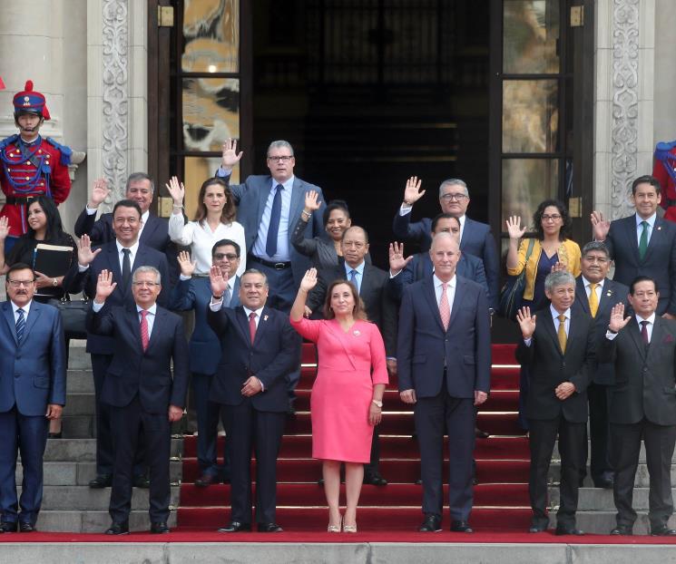 Aprueba Congreso de Perú nuevo gabinete de Boluarte
