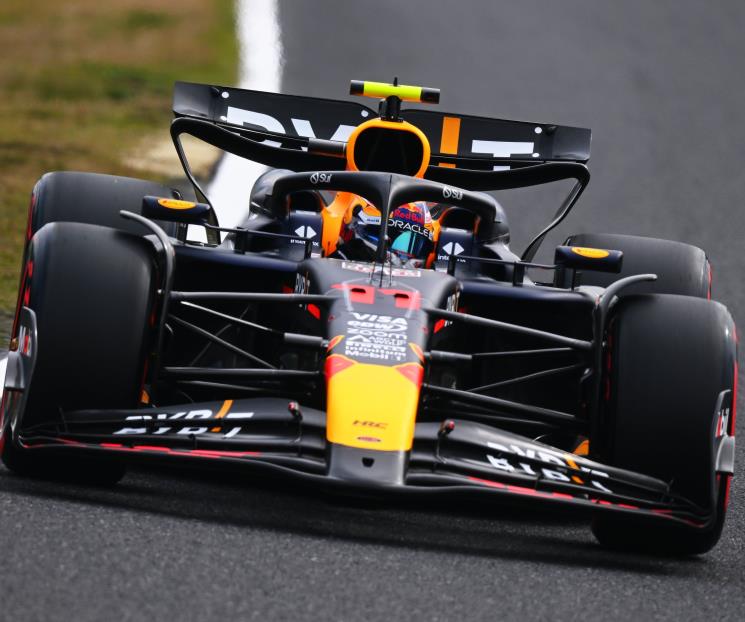 Saldrá Checo Pérez segundo en Japón; la pole es de Verstappen