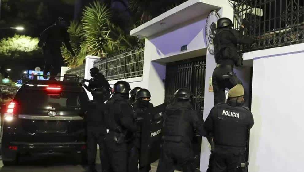 OEA convoca a reunión tras irrupción a embajada mexicana