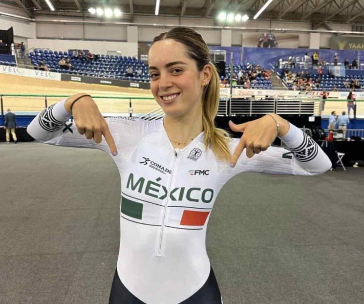 La regia Victoria Velasco gana plata en Campeonato de Ciclismo