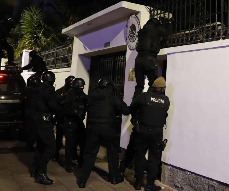 Condena la UE asalto a la embajada mexicana en Ecuador