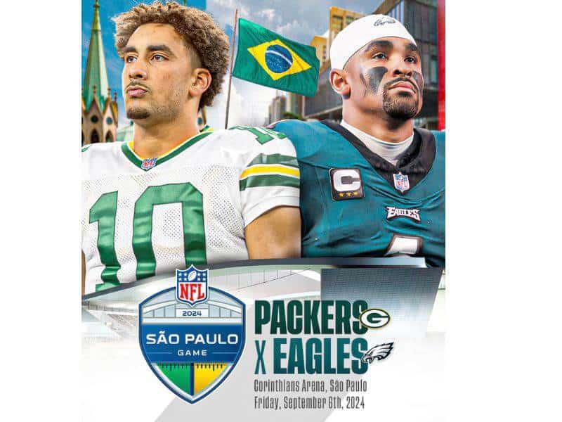 Oficializa NFL el Packers-Filadelfia en Brasil