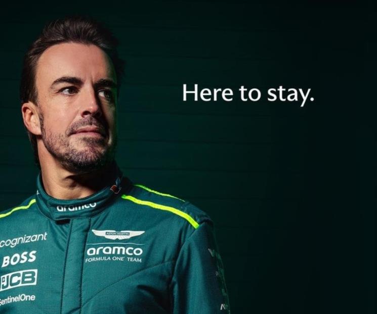 Renueva Fernando Alonso con Aston Martin