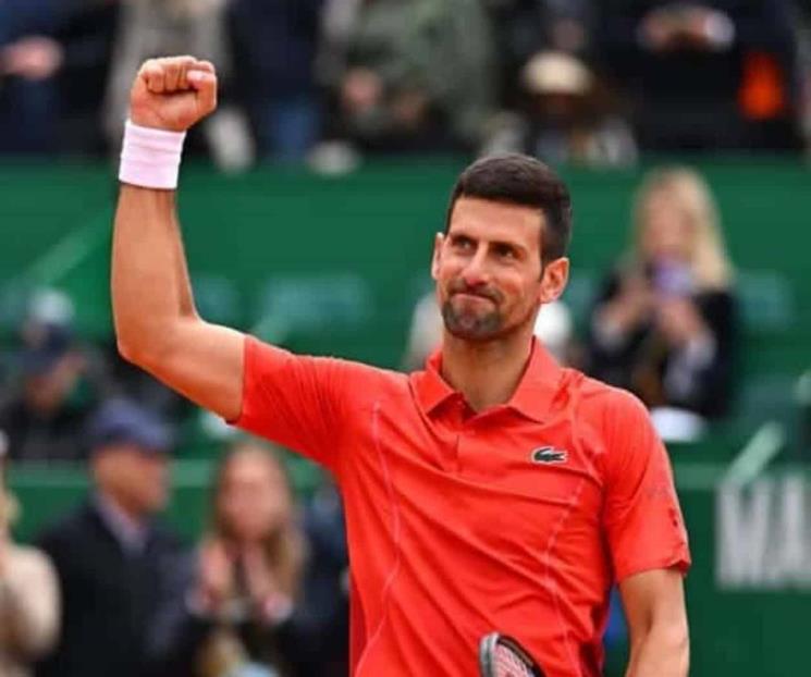 Avanza Novak Djokovic a las semifinales del Másters de Montecarlo 