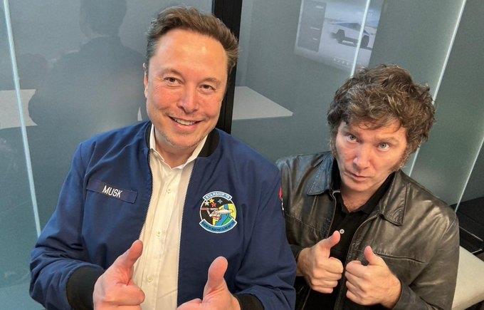 Se reúne Milei con Elon Musk