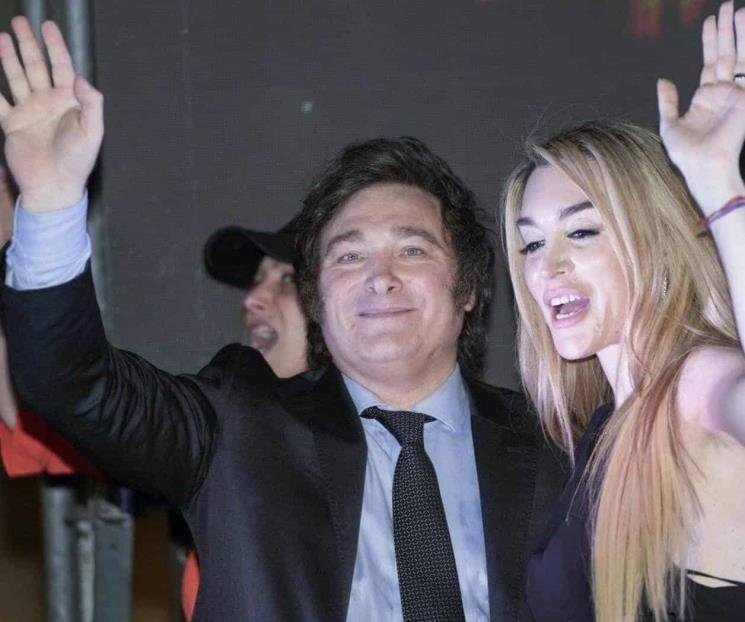 Anuncia Javier Milei separación de la actriz Fátima Florez