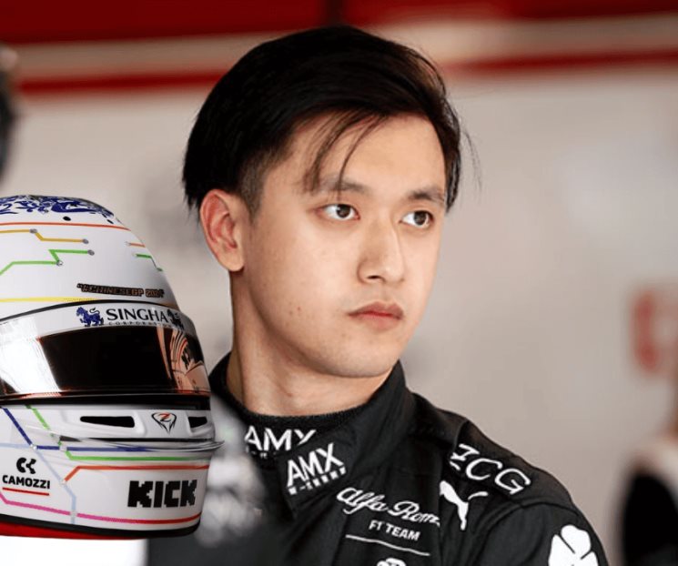 Es Guanyu Zhou el primer piloto chino de la F1 en correr en su país