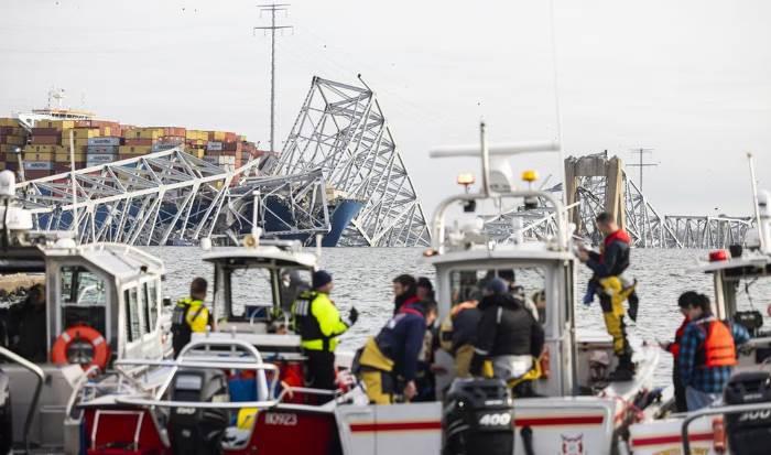 Localizan cuerpo de mexicano tras accidente en puente de Baltimore