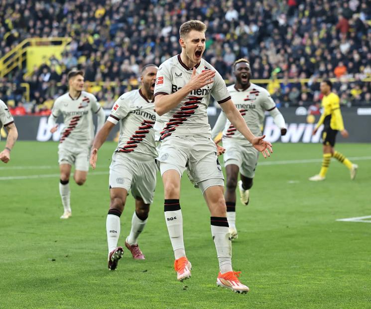 Rescata el Leverkusen empate con Dortmund