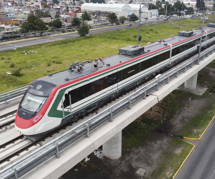 Tren del AIFA a CDMX estará listo en julio o agosto: AMLO
