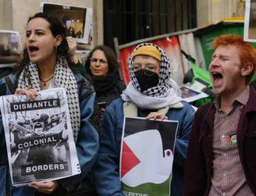 Incrementan protestas por Palestina en universidades de París