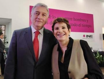 Alejandro Cacho y Adriana Pérez Cañedo, listos para segundo debate