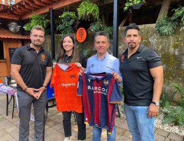 Firman convenio el Levante y el Santiago FC