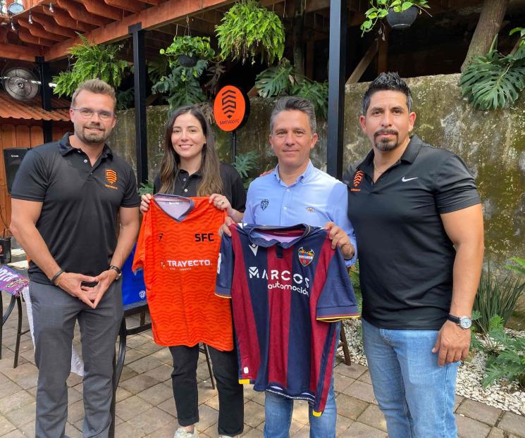 Firman convenio el Levante y el Santiago FC