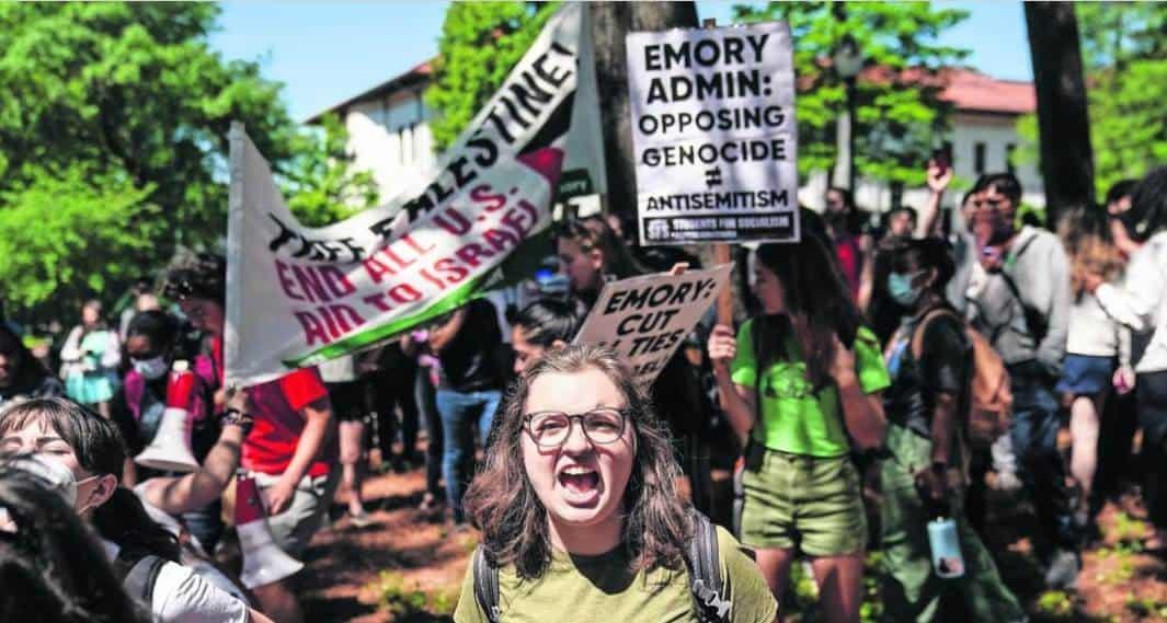 Detienen a 69 manifestantes propalestinos en universidad de Arizona