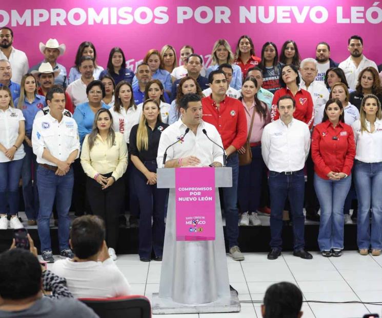 Firman 14 compromisos candidatos a diputados del PRI, PAN y PRD