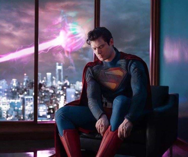 Muestra DC el primer vistazo del Superman de David Corenswet