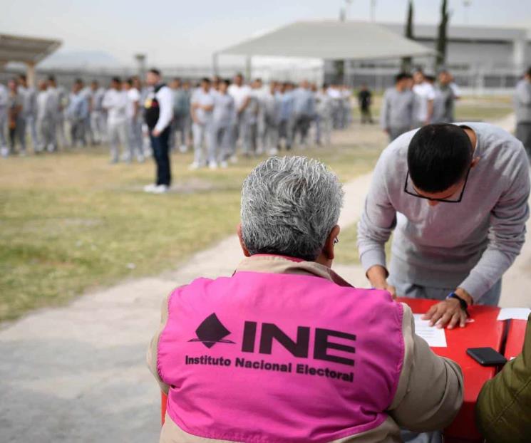 Realizará INE hoy y mañana jornadas de voto en prisión preventiva