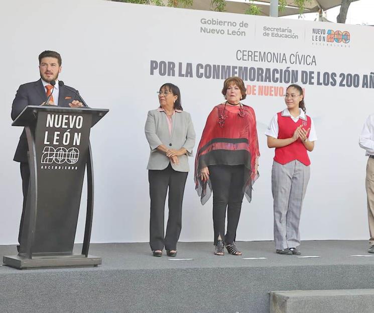 Conmemoran los 200 años De Nuevo León